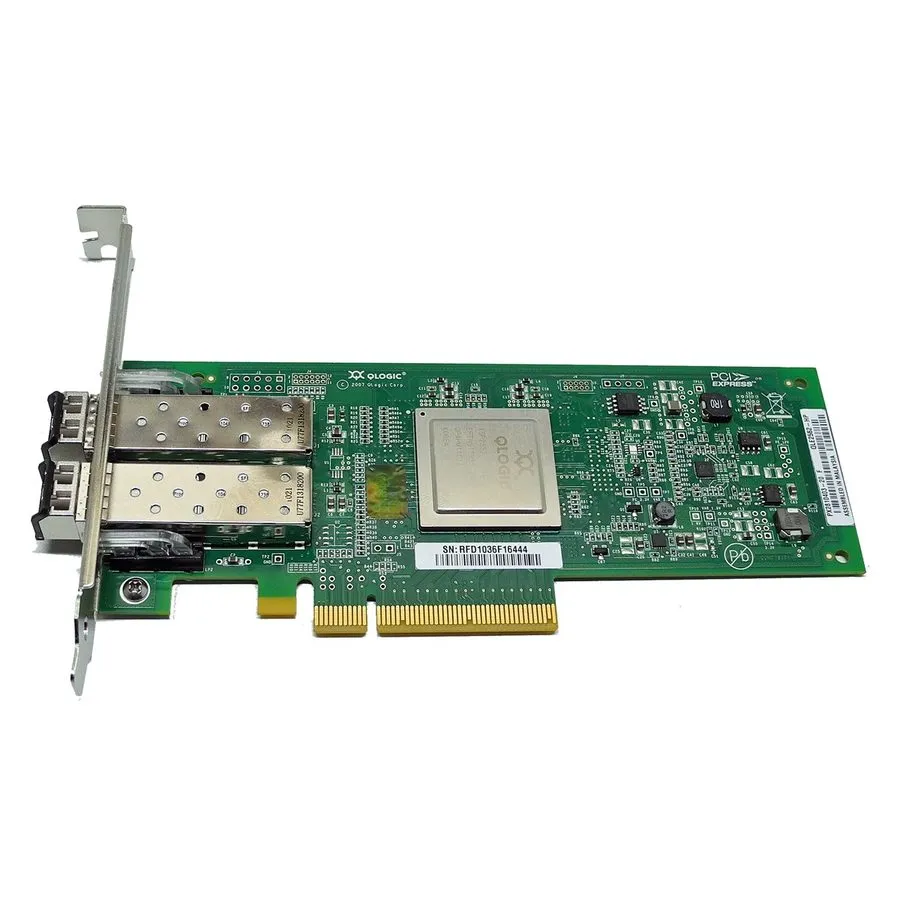 Сетевая карта QLogic QLE2562-DELL FC Dual-Port 8Gb PCI-E x8 Network Adapter 06T9