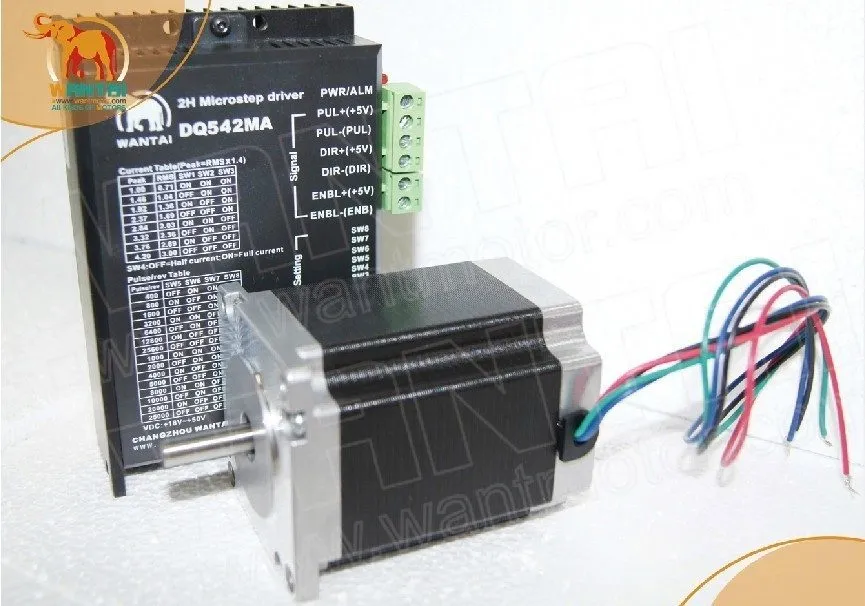 Электродвигатель Nema23 270oz-in 76mm Stepper Motor 3.0A 4-Wire