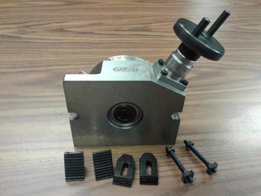 Поворотный стол 4" HORIZONTAL & VERTICAL PRECISION ROTARY TABLE w. Clamping kit  — фото лота 1