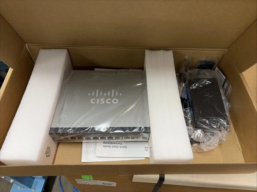 Коммутатор Cisco SG350-10MP 10-port Gigabit PoE+ Managed Switch