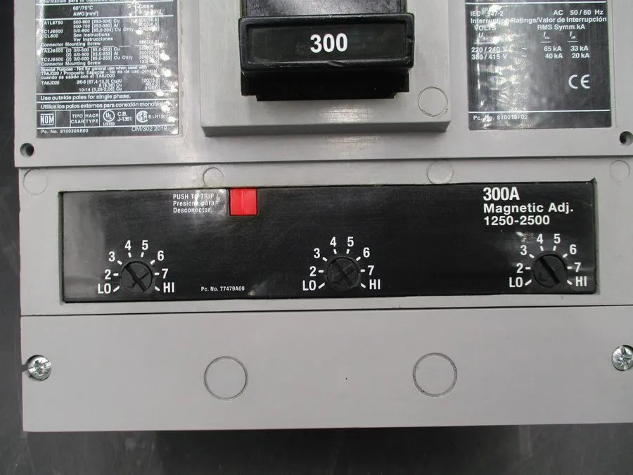 Автоматический выключатель Siemens / ITE Sentron 300 Amp Circuit Breaker 600 VAC