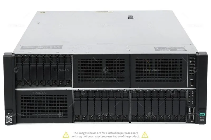 Сервер HPE DL580 G10-24SFF 4x Xeon Gold 6234 768GB RAM Rails — фото лота 1