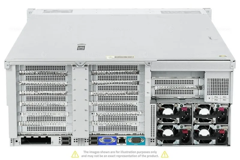 Сервер HPE DL580 G10-24SFF 4x Xeon Gold 6234 768GB RAM Rails — фото лота 3