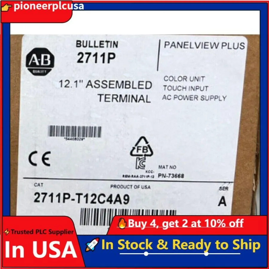 Панель оператора Allen Bradley 2711P-T12C4A9 PanelView Plus Terminal