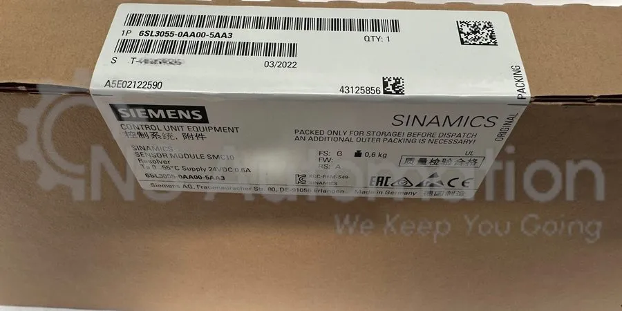 Частотный преобразователь 6SL3055-0AA00-5AA3 Siemens 24VDC Sensor Module Sinamic
