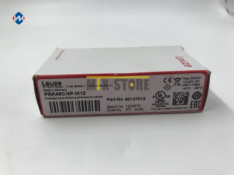 Фотоэлектрический датчик LEUZE PRK46C/4P-M12 Photoelectric Sensor