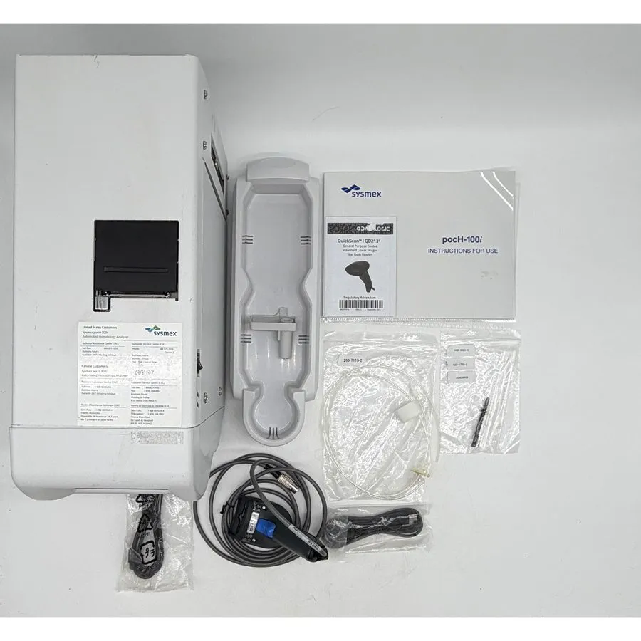 Анализатор Sysmex Poch-100i Hematology Analyzer Fade screen