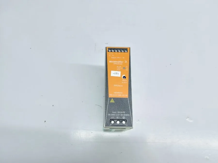 Блок питания Weidmüller 1469480000 PRO ECO DC DIN-Rail Power Supply 120W 24VDC 5