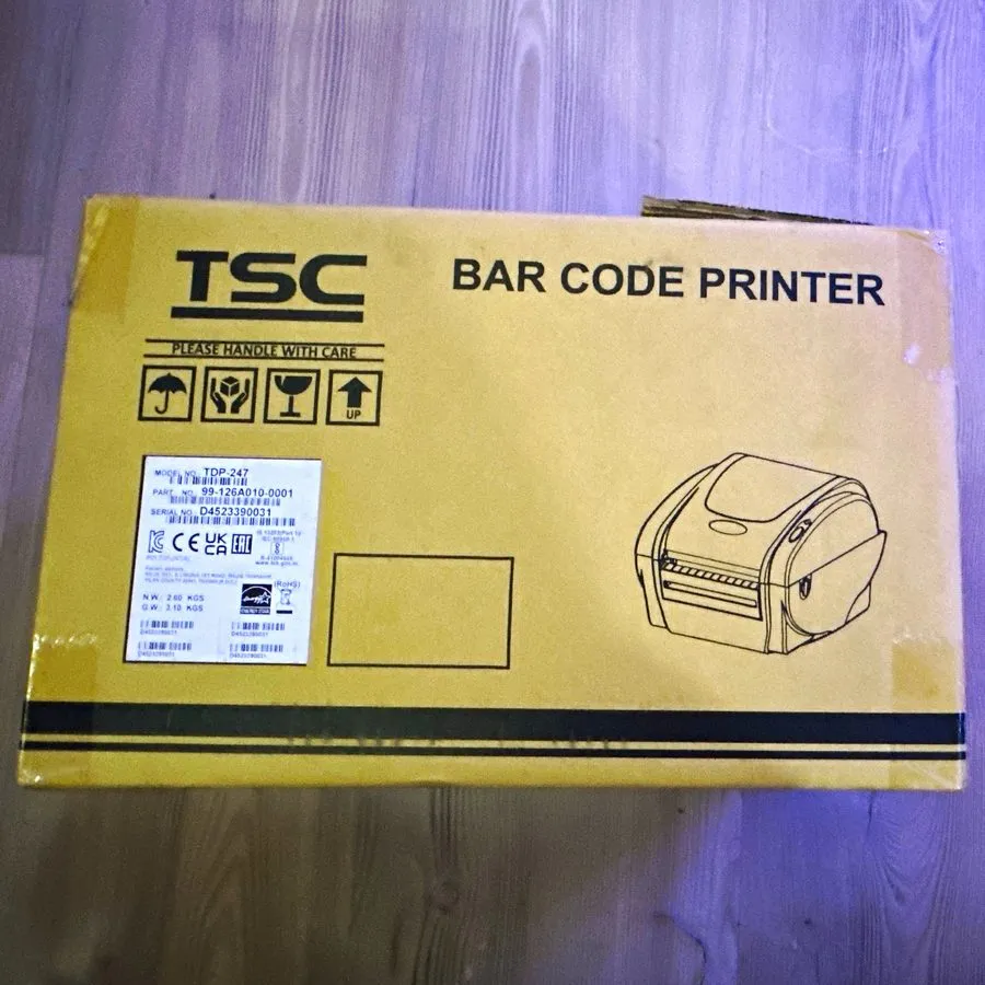 Принтер этикеток TSC TDP-244 Thermal Label Barcode Printer Parts and Repair