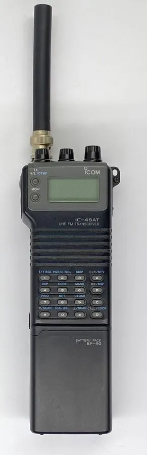 Батарейный модуль ICOM IC-4SAT UHF FM Amateur Handheld Transceiver Discontinued  — фото лота 1