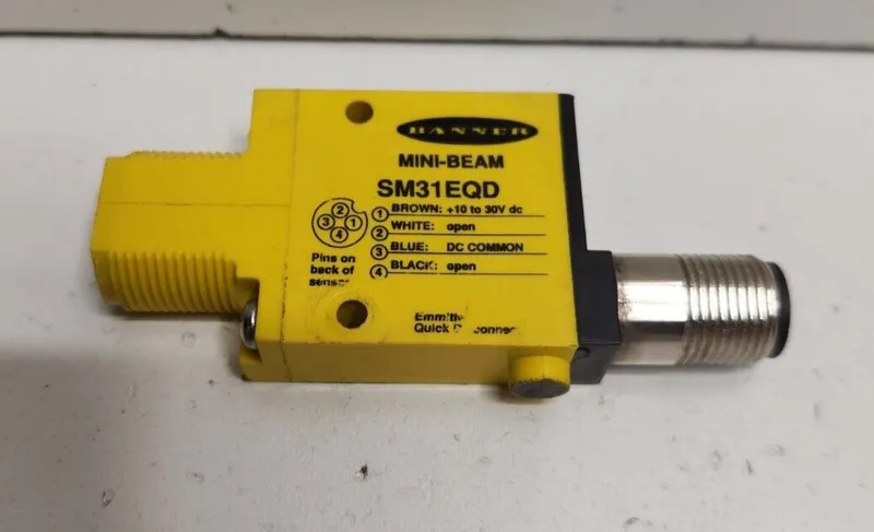 Фотоэлектрический датчик Banner SM31EQD Mini-Beam Photoelectric Emitter Sensor 1