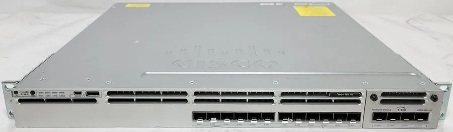 Коммутатор Cisco Catalyst 3850 12S 12 Port SFP Gigabit Ethernet Switch WS-C3850-