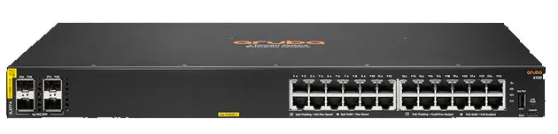 Коммутатор HPE Aruba JL678A CX 6100 24G 4SFP+ 24-Port Gigabit Managed Switch