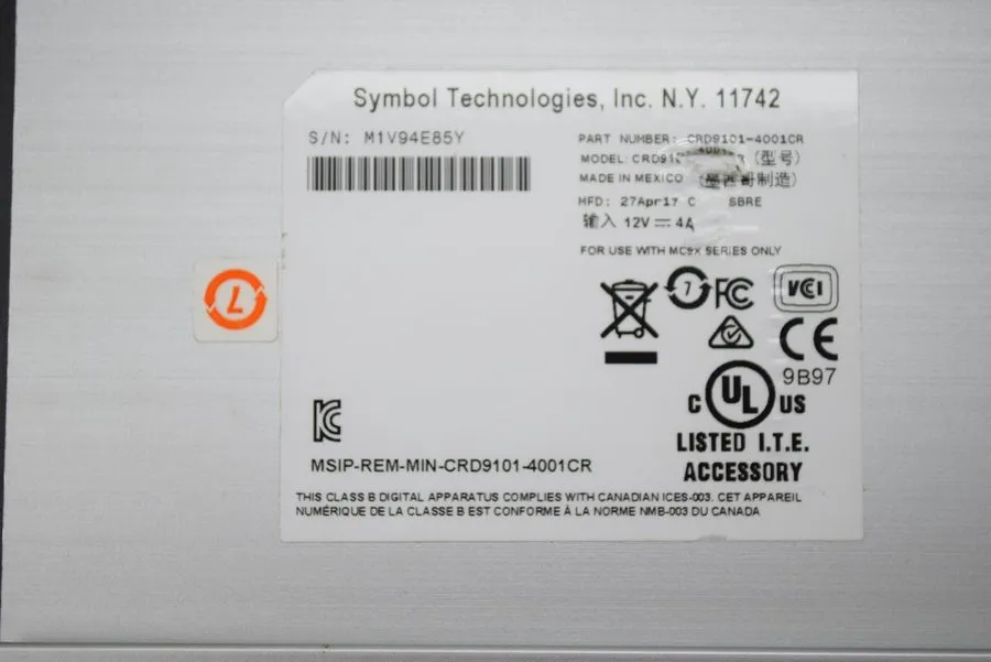 Торговое оборудование Symbol CRD9101-4001CR Motorola 4 Bay Charging Dock