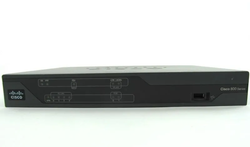 Маршрутизатор Cisco 881W 4-Port 10/100 Wireless N Router (CISCO881W-GN-A-K9)