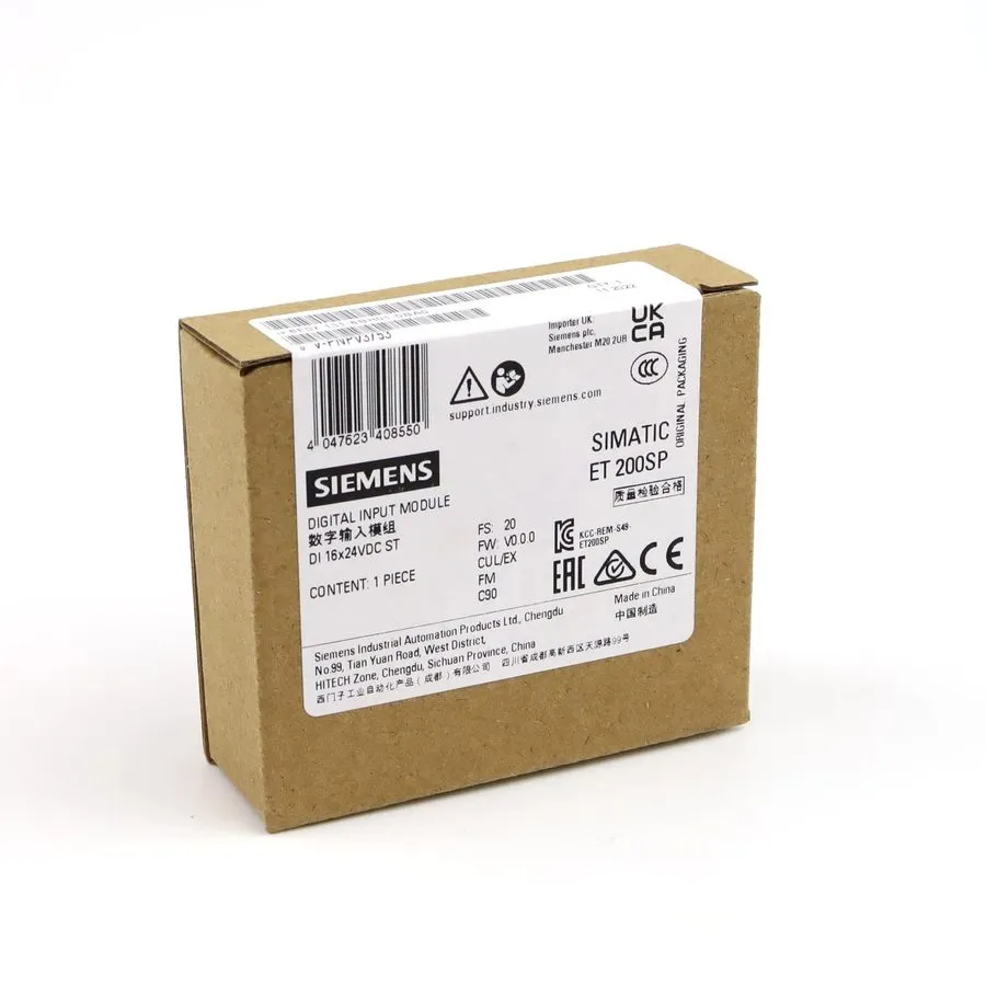 Модуль ввода-вывода Siemens Simatic ET 200SP /6ES7 131-6BH01-0BA0 / DI 16 24VDC