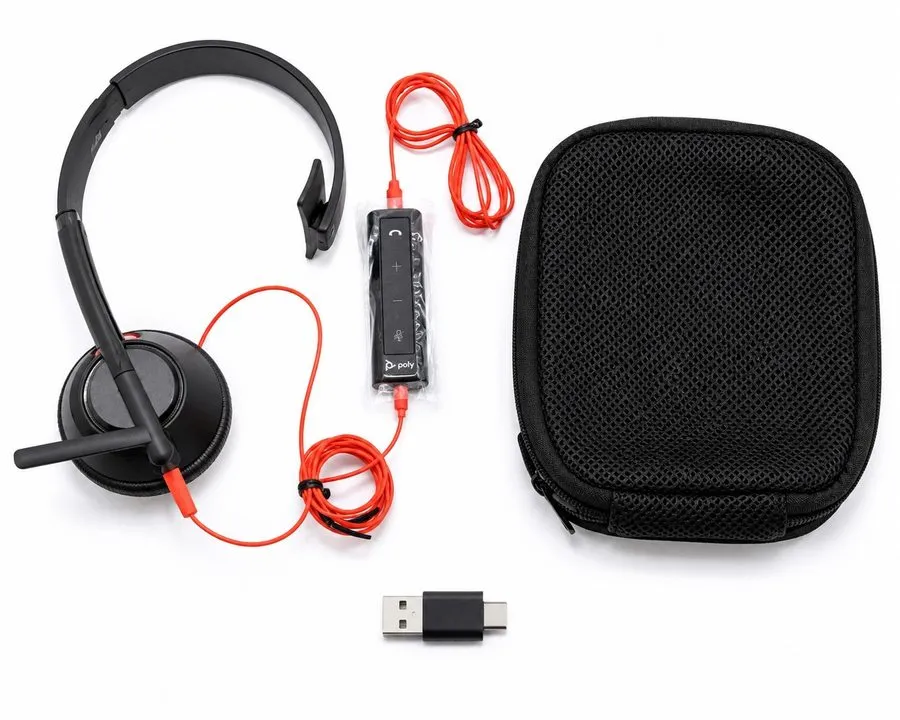 VoIP-шлюз Plantronics Poly Blackwire 5200 Series C5210 USBC Headset Black
