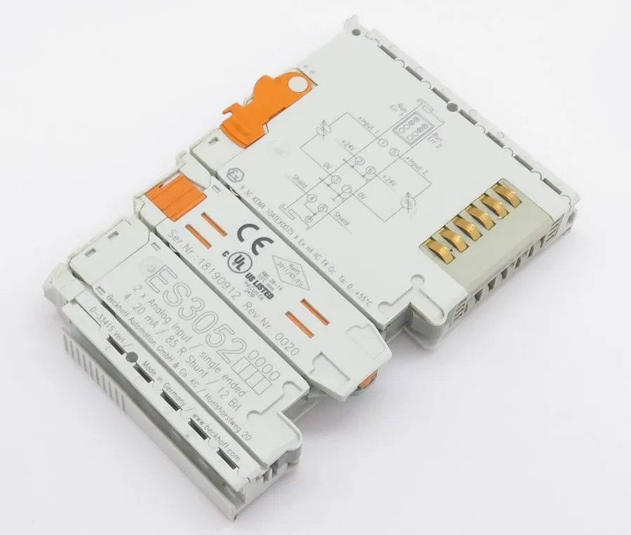 IIoT-устройство Beckhoff ES3052 EtherCAT Terminal 2 Channel Analog Input 2 Chann
