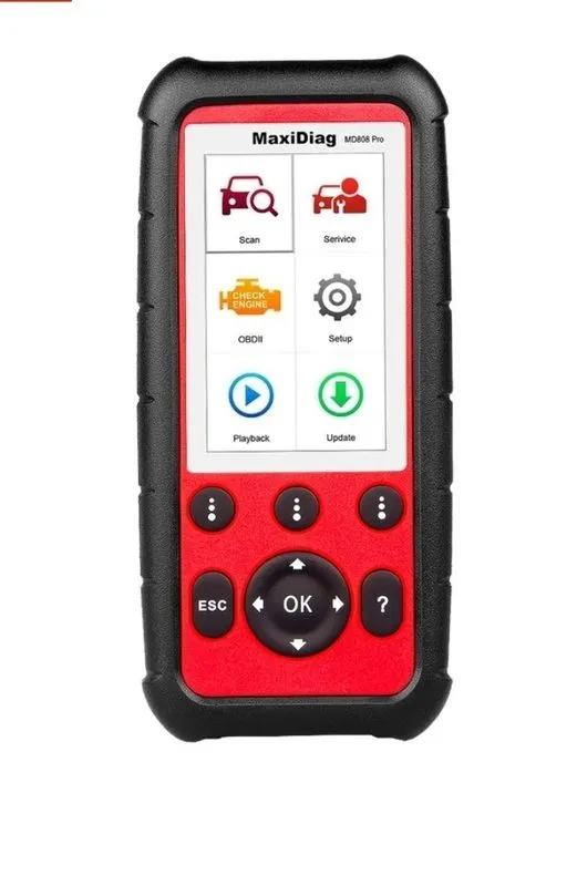 Диагностический сканер Autel MaxiDiag MD808 Pro Automatic Diagnostic Scanner Too — фото лота 2