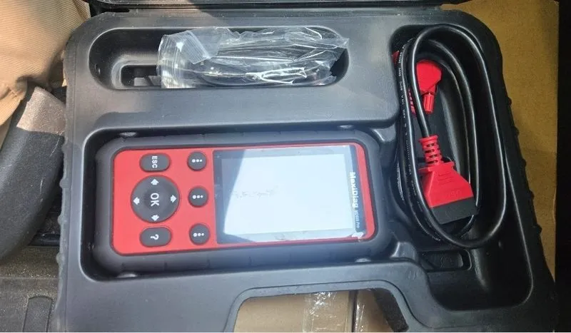 Диагностический сканер Autel MaxiDiag MD808 Pro Automatic Diagnostic Scanner Too — фото лота 3