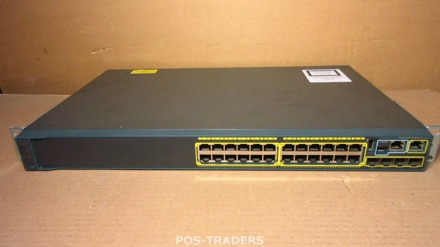 Коммутатор Cisco Catalyst 2960S-24-Port WS-C2960S-24TS-L Ethernet Switch (J955)