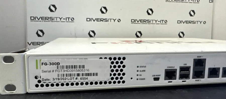 Межсетевой экран Fortinet FG-300D FORTIGATE 300d Network Security Firewall Appli