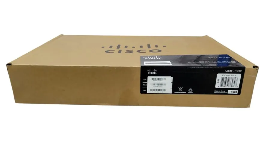 Маршрутизатор Cisco RV340 1000Mbps Dual WAN Gigabit VPN Router (RV340-K9-NA)
