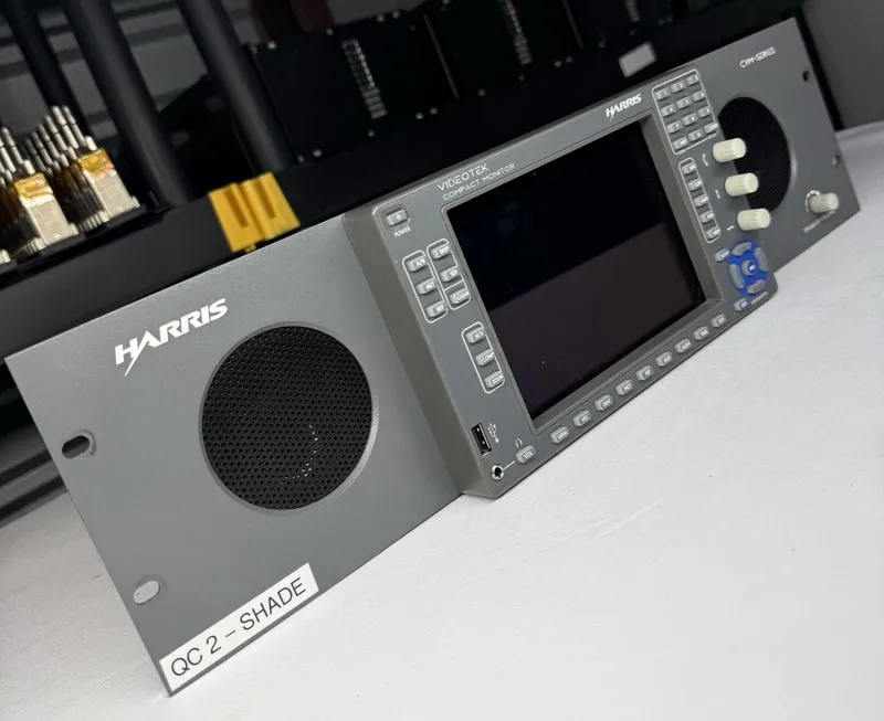 Анализатор Harris CVM-306 Videotek Compact Monitor Multiformat Signal Analyzer w