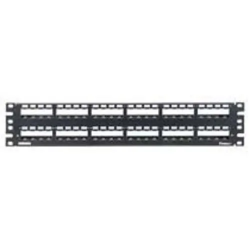 Патч-панель Panduit CP48WSBLY 2U 48-Port Mini-Com Keystone Patch Panel w/ Strain