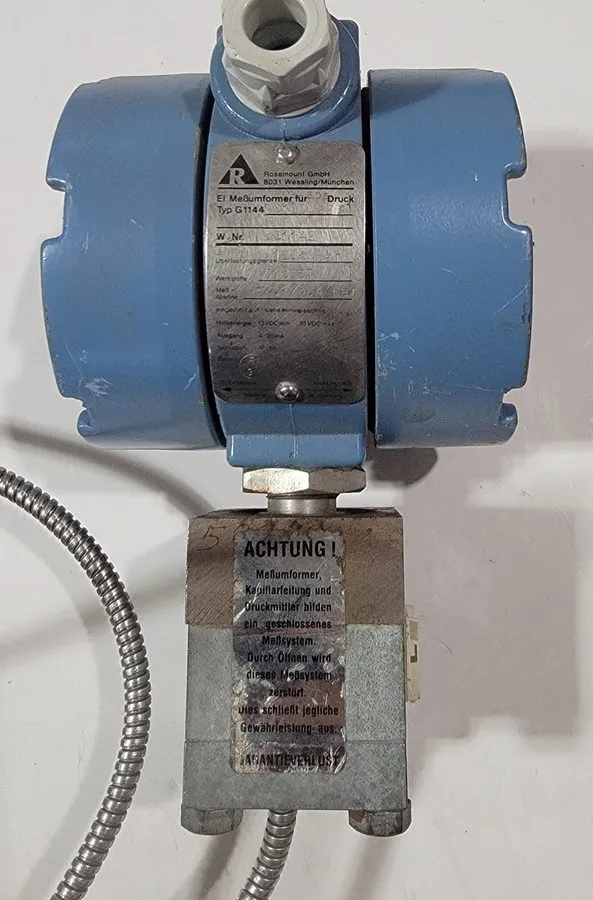 Датчик давления Rosemount G1144A0120A22S1 Pressure Transmitter 120 PSI — фото лота 1