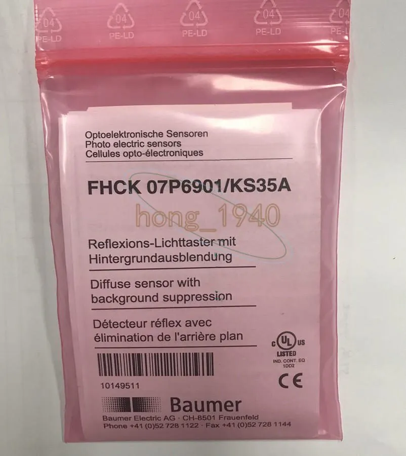 Фотоэлектрический датчик 1PC Baumer FHCK 07P6901/KS35A sensor