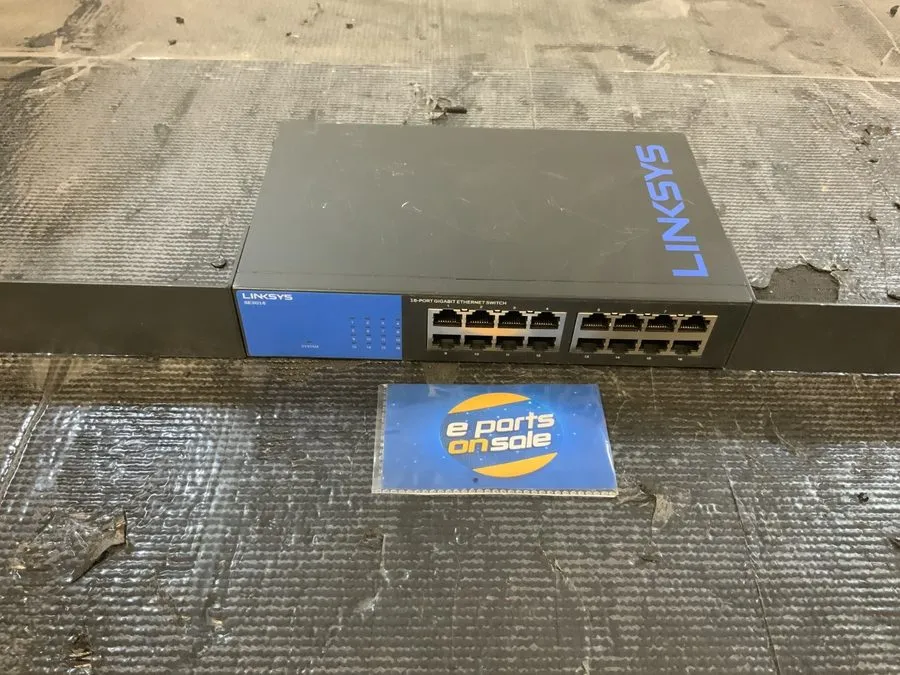 Коммутатор Linksys SE3016 16-Port Gigabit Ethernet Switch Network LAN Switch