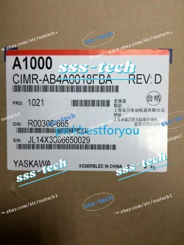 Частотный преобразователь Yaskawa A1000 Series Inverter CIMR-AB4A0018FBA