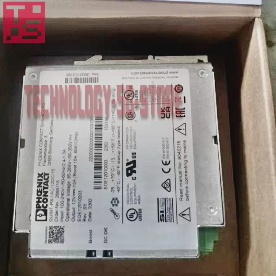 Блок питания PHOENIX 2866718 QUINT-PS/1AC/12DC/15 power supply unit