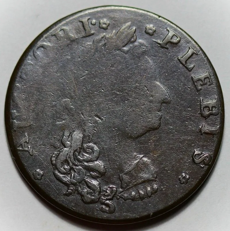 Лабораторный прибор Undated Auctori Plebis Token, Uniface, Breen-1152, Copper Co — фото лота 2