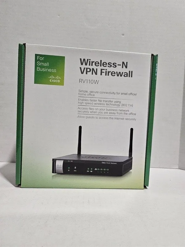 Маршрутизатор Cisco Small Business RV110W Wireless-N VPN Firewall Router — фото лота 1