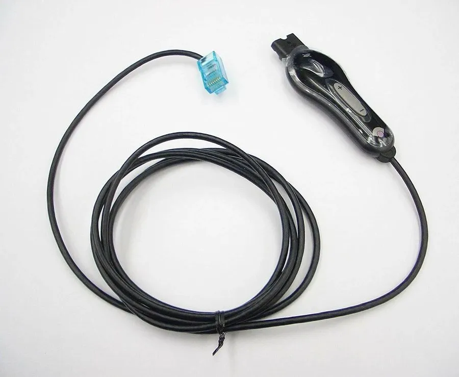 VoIP-шлюз Plantronics DA60 RJ45-QD Headset Adapter Spare In-line Remote Adapter 