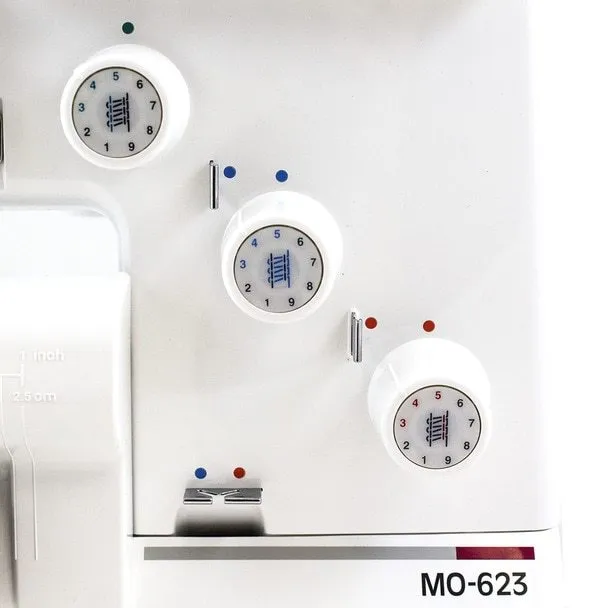 Оборудование рекламного производства JUKI MO-623 2/3 Thread Overlock Serger Sewi