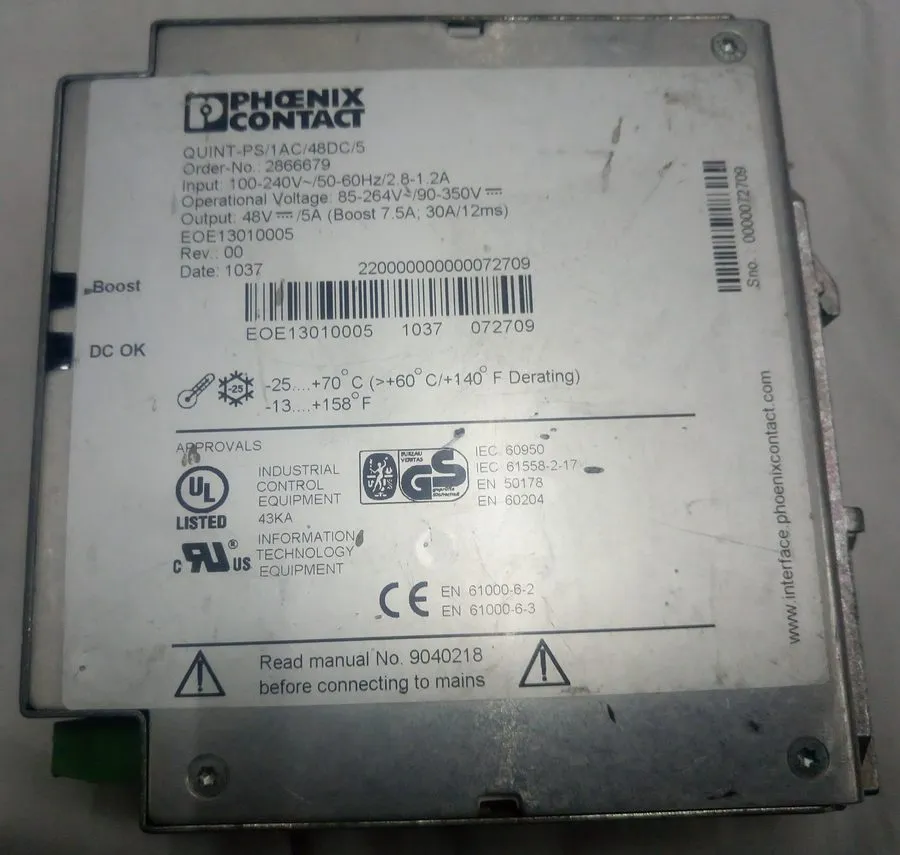 Блок питания Phoenix Contact 2866679 DIN Rail Power Supply