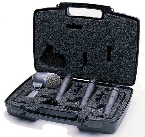Микрофон Shure DMK57-52 4-Piece Drum Microphone Pack — фото лота 1