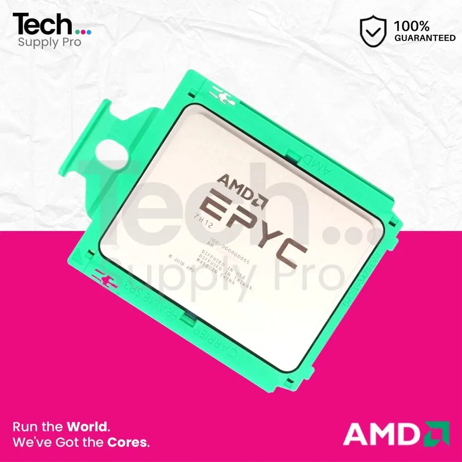 Процессор AMD EPYC 7H12 64core 128threads 256MB 2.60GHz 280W SP3 CPU processor