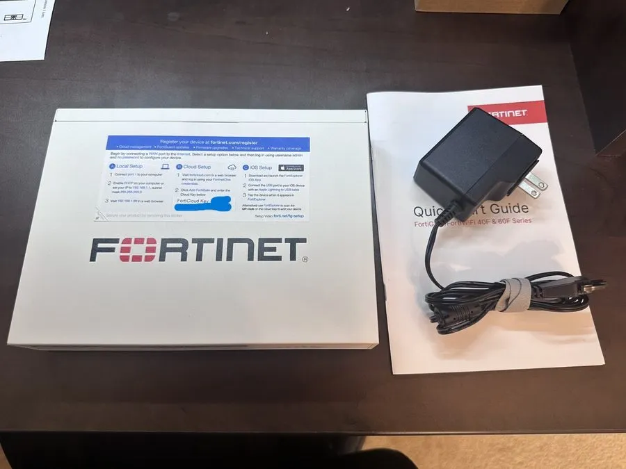 Межсетевой экран Fortinet FortiGate 40F FG-40F Enterprise Firewall Security Appl