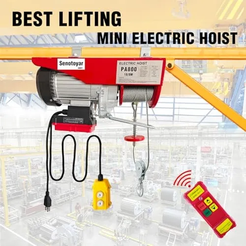 Таль Electric Hoist 2 in 1,1760lbs Electric Hoist 1320lbs/2 in 1 electric hoist — фото лота 1