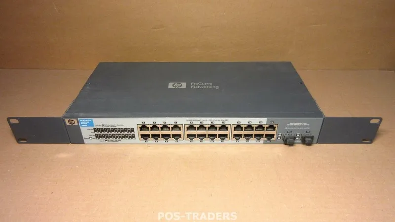 Коммутатор HP ProCurve 1410-24G 24-Port Gigabit 10/100/100 + 2x SFP Ports Switch