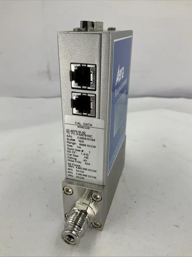 Контроллер Aera FC-PAR7810C Mass Flow Controller; HE (Helium), 10000 SCCM
