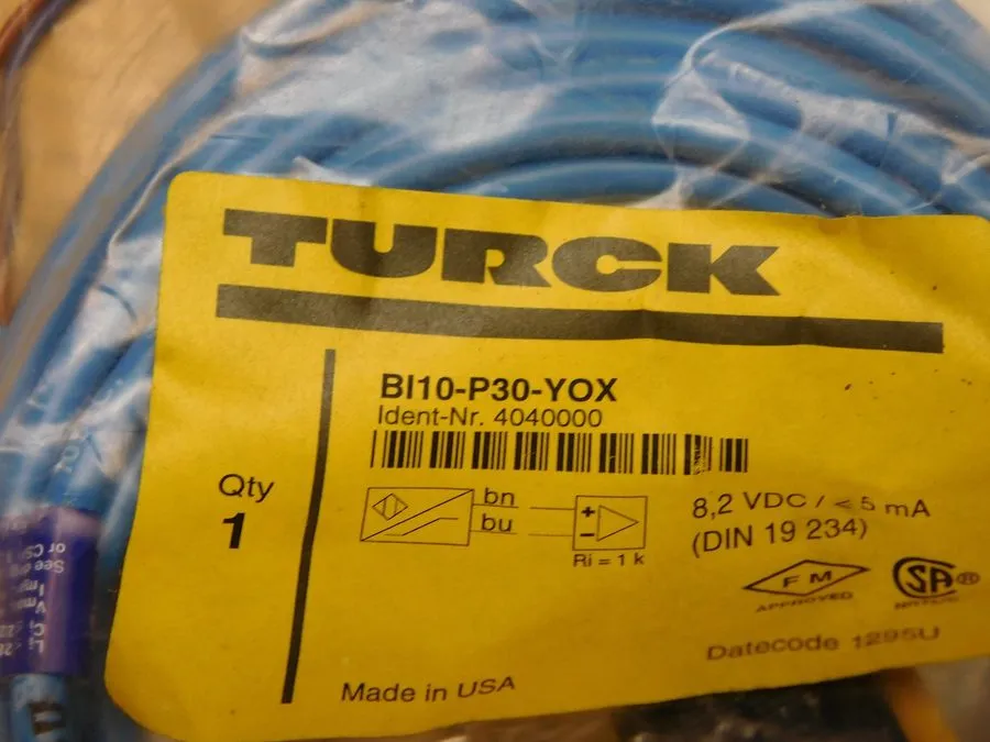 Датчик приближения TURCK BI10-P30-VOX, Inductive Proximity Sensor Switch, 5-15 V — фото лота 2