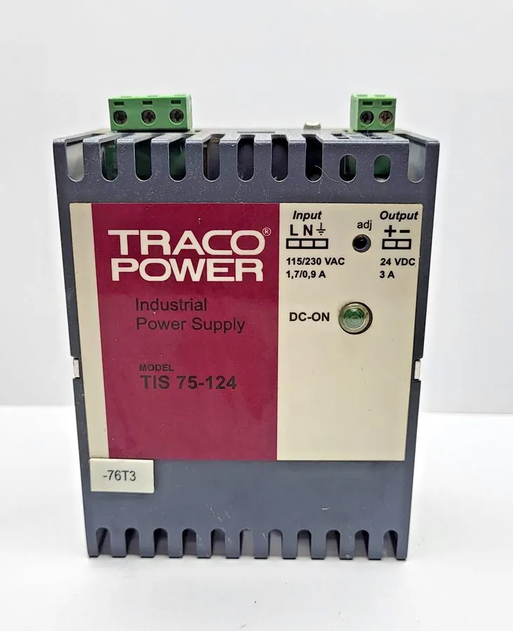 Блок питания TRACO POWER TIS 75-124 Industrial Power Supply 24VDC 3A 75W DIN Rai