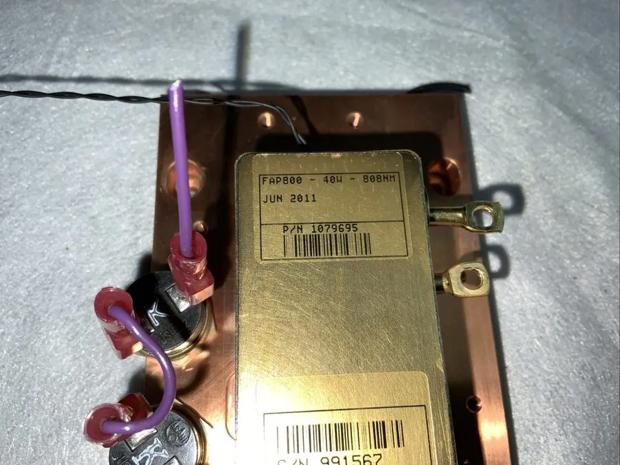 Диод Coherent AX40 FAP800 40W Fiber Coupled Laser Diode Enclosed Power Module — фото лота 1
