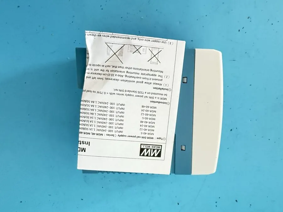Блок питания Mean Well MDR-40-12 AC to DC Din Rail 100-240VAC 12V 40 Watt Power