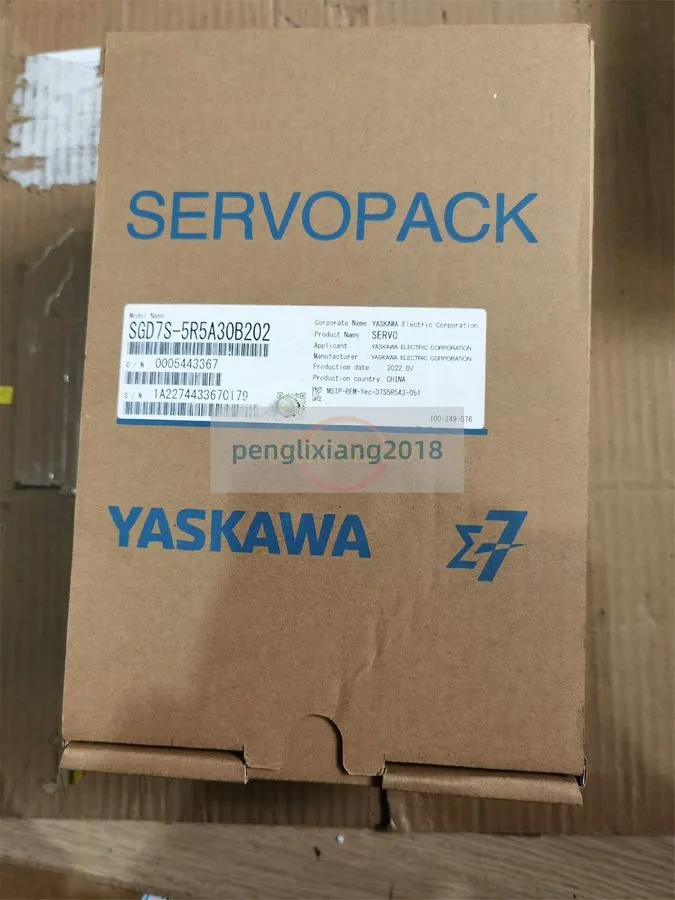 Сервопривод Yaskawa Servo Driver SGD7S-5R5A30B202